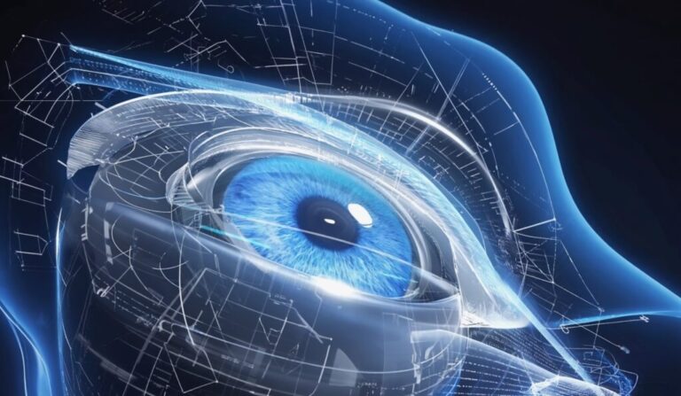 Advanced scleral lens correcting higher-order aberrations in the human eye
